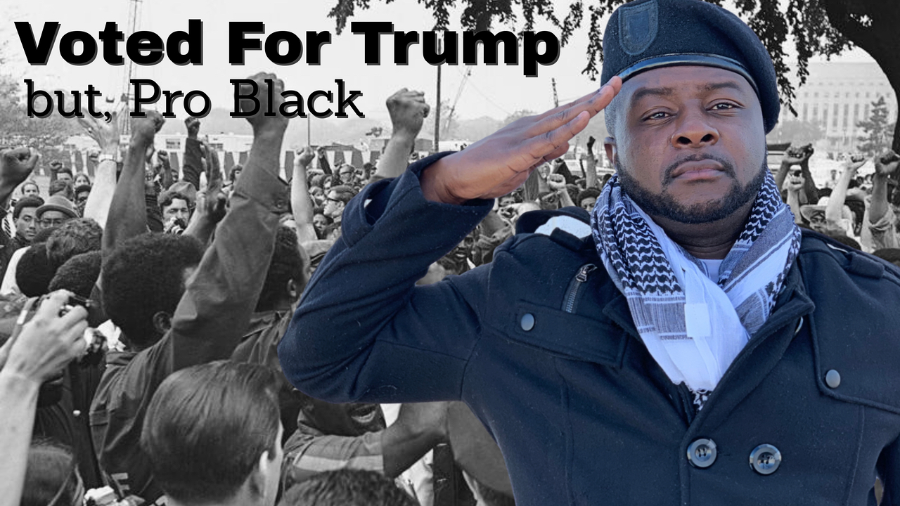 Voted For Trump, but I'm Pro Black (Music Video)